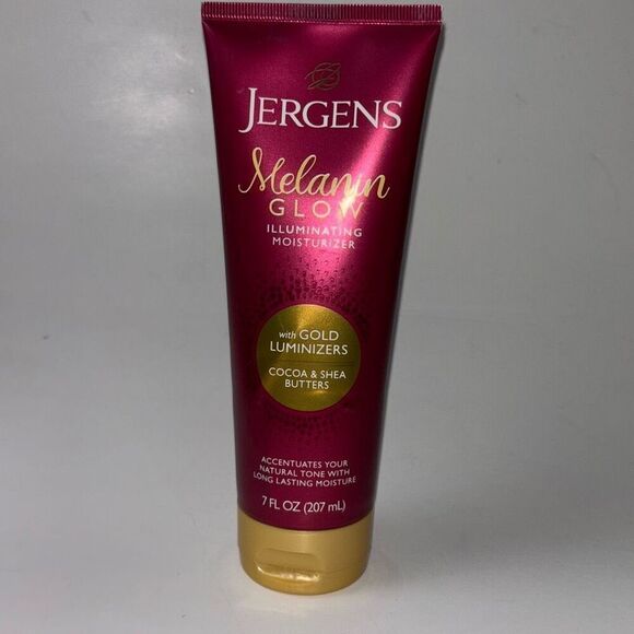 Jergens Melanin Glow Illuminating Moisturizer w/Gold Luminizers 7oz - Picture 1 of 3